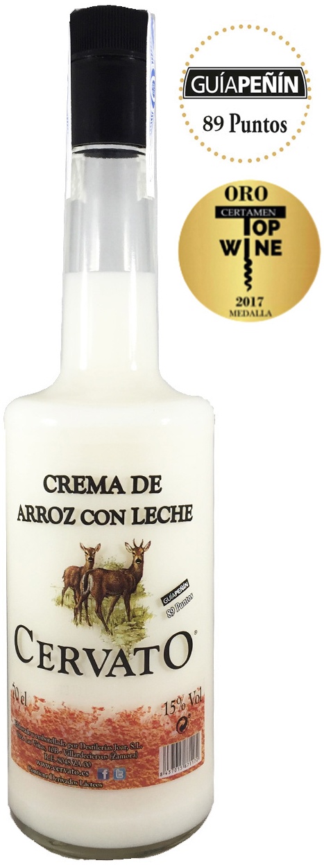 Logotipo Crema de Arroz Con Leche CervatO