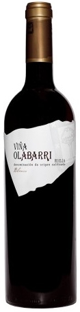 Logotipo VIÑA OLABARRI BLANCO